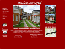 Tablet Screenshot of hotelerasanrafael.cl
